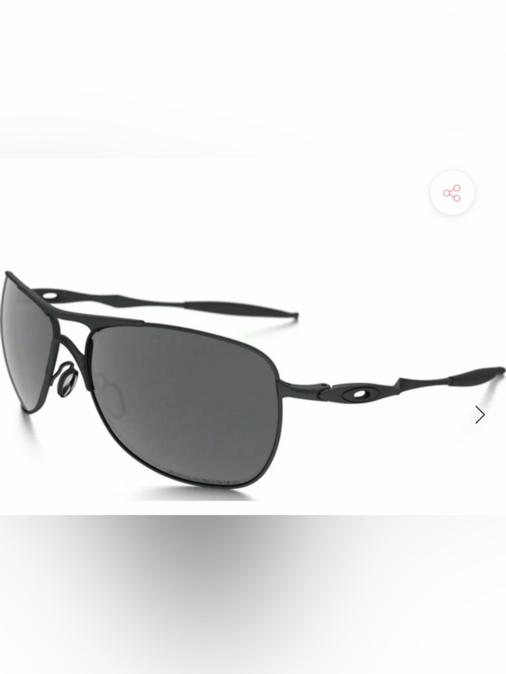 OAKLEY ICONIC TI
CROSSHAIR TITANIUM
PEWTER SUNGLASSES